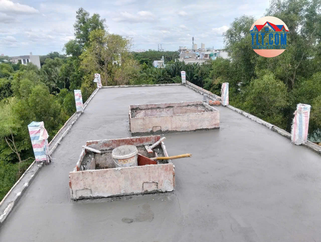 Thi công đổ bê tông