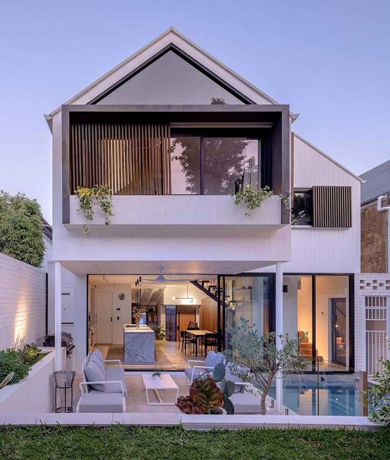 biệt thự mái thái