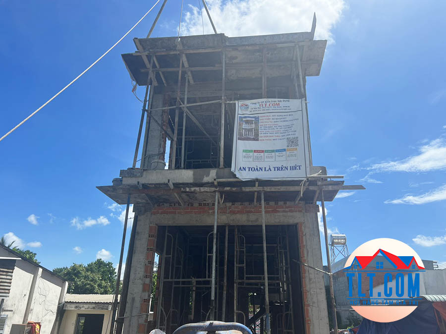 Xây nhà phần thô tại tân sơn nhì