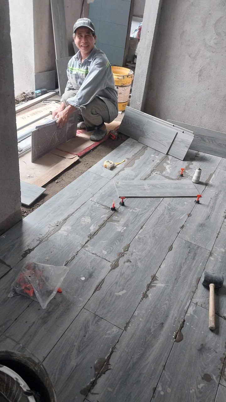 Hạng mục thi công lát gạch