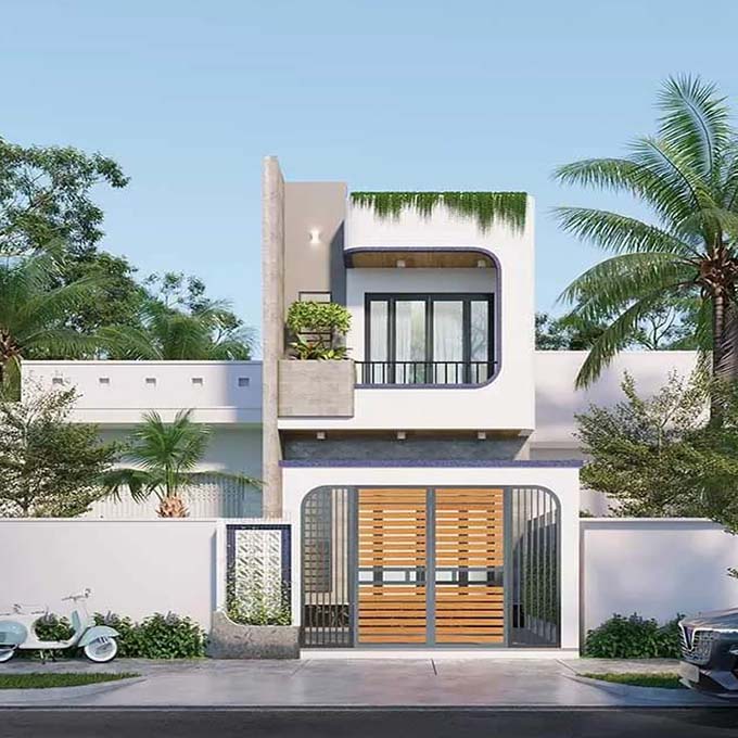 nhà phố 2 tầng tại bình tiên