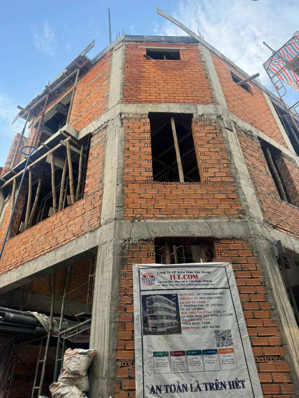 cách tính giá xây nhà phần thô