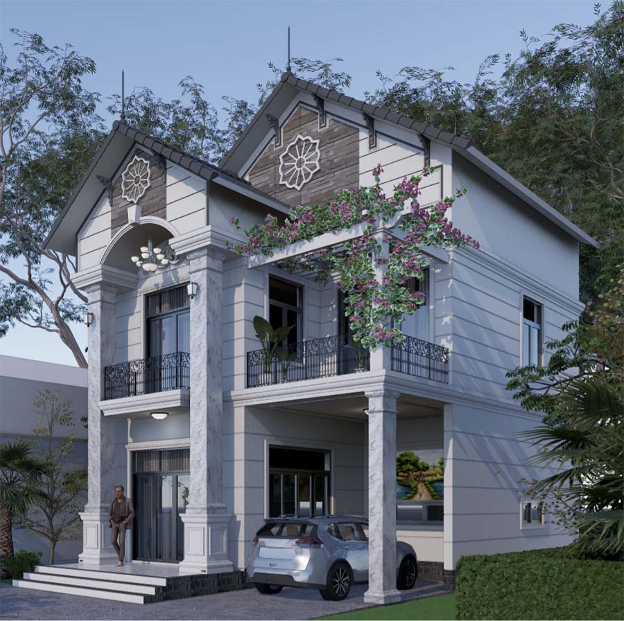 Biệt thự m&aacute;i th&aacute;i