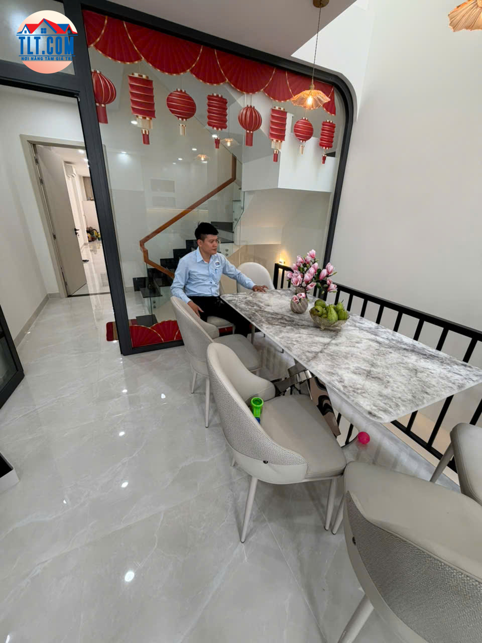 không gian nội thất tầng 1