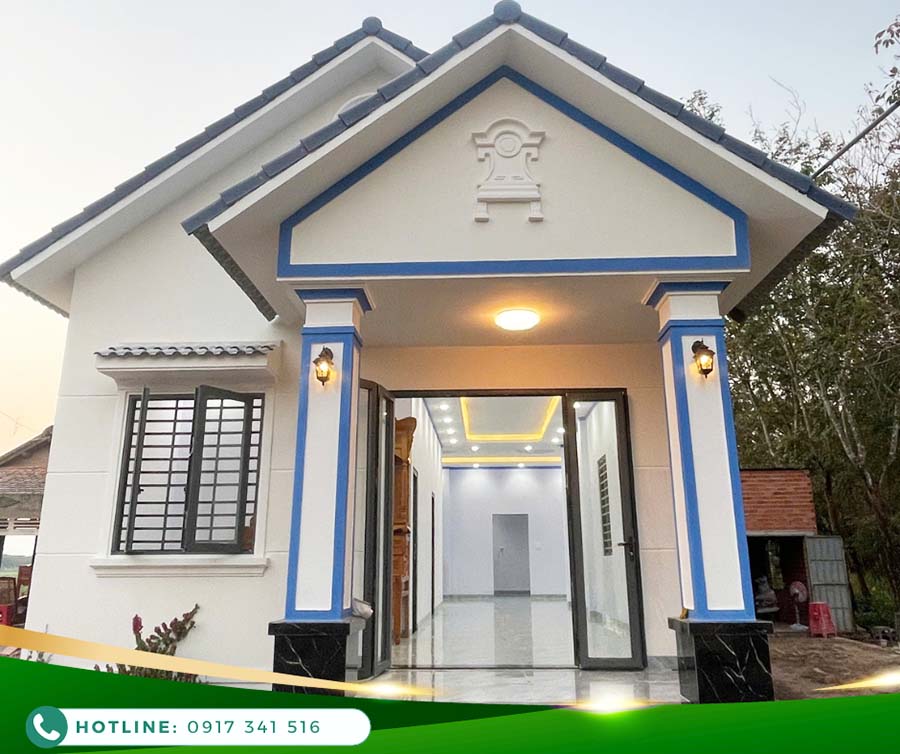 b&agrave;n giao nh&agrave; cấp 4 m&aacute;i th&aacute;i t&acirc;y ninh