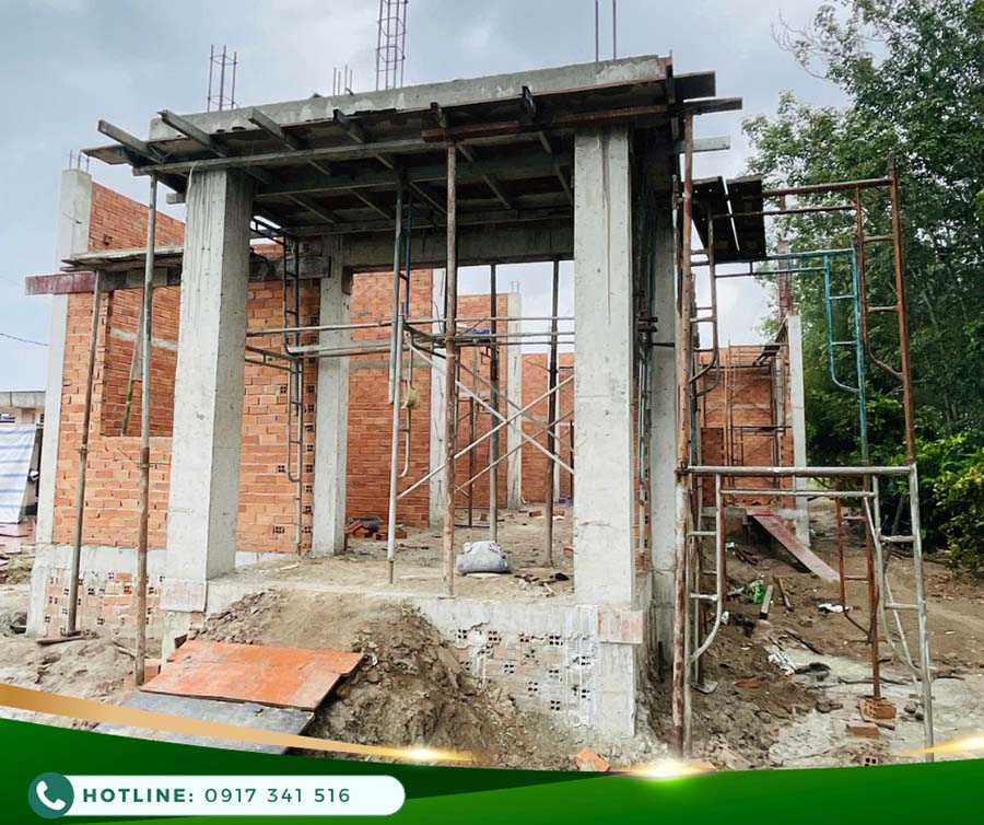 b&agrave;n giao nh&agrave; cấp 4 m&aacute;i th&aacute;i t&acirc;y ninh