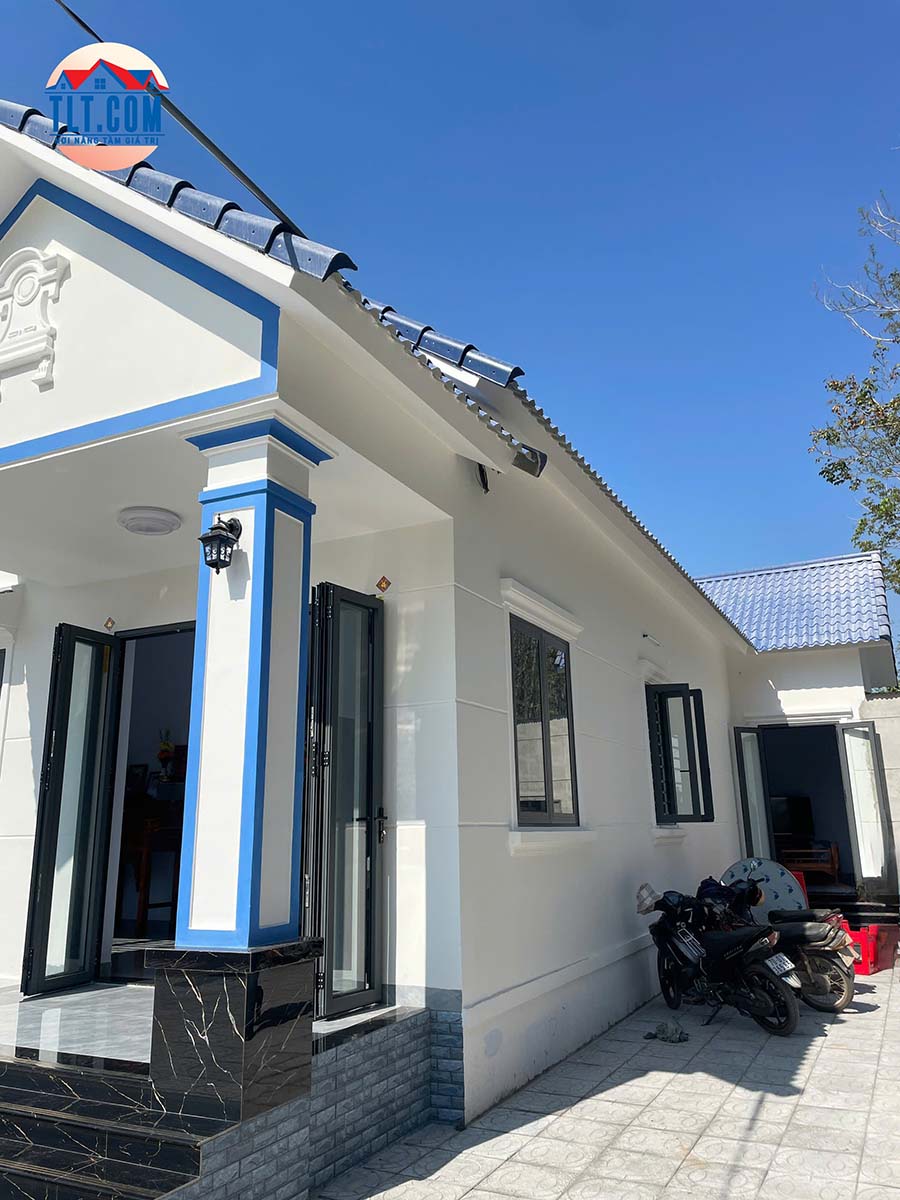 b&agrave;n giao nh&agrave; cấp 4 m&aacute;i th&aacute;i t&acirc;y ninh