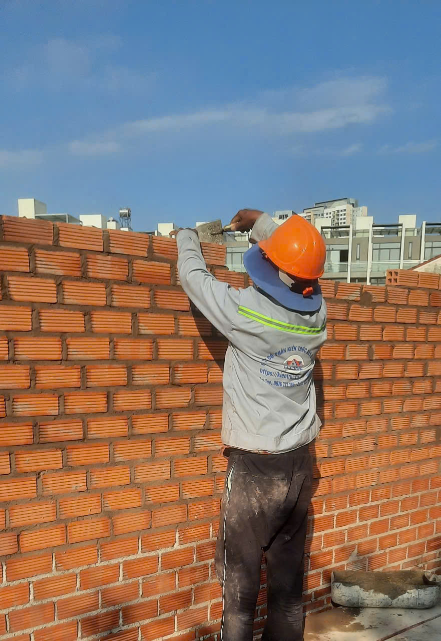 thi công xây tường