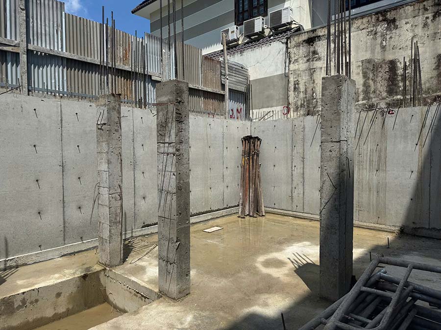 xây nhà tầng hầm