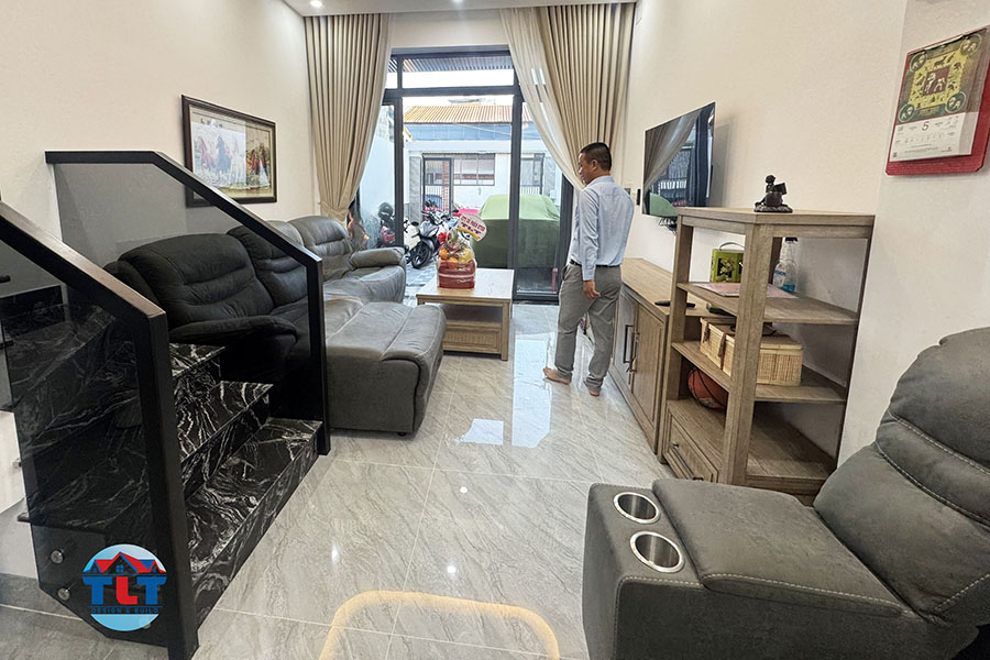 Không gian phòng khách của nhà