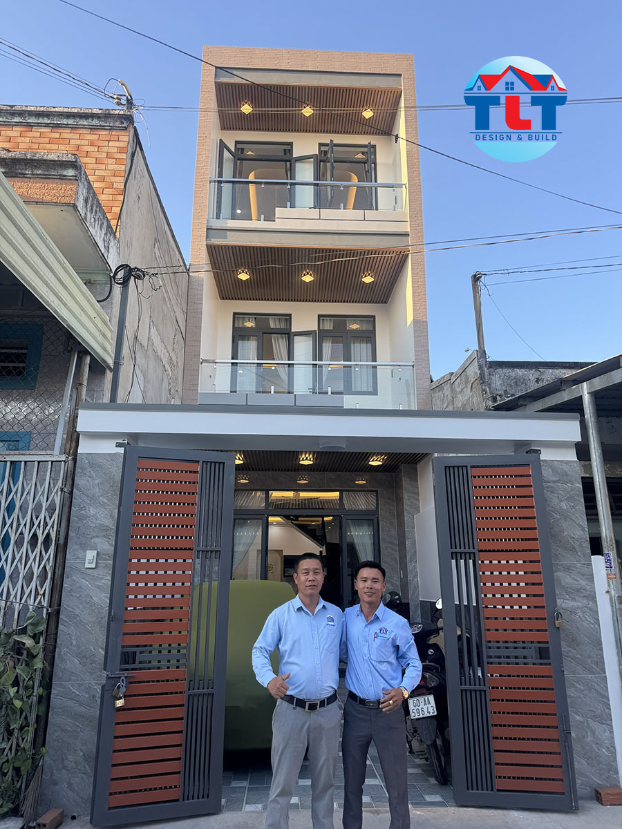 bàn giao nhà phố 3 tầng tại biên hòa