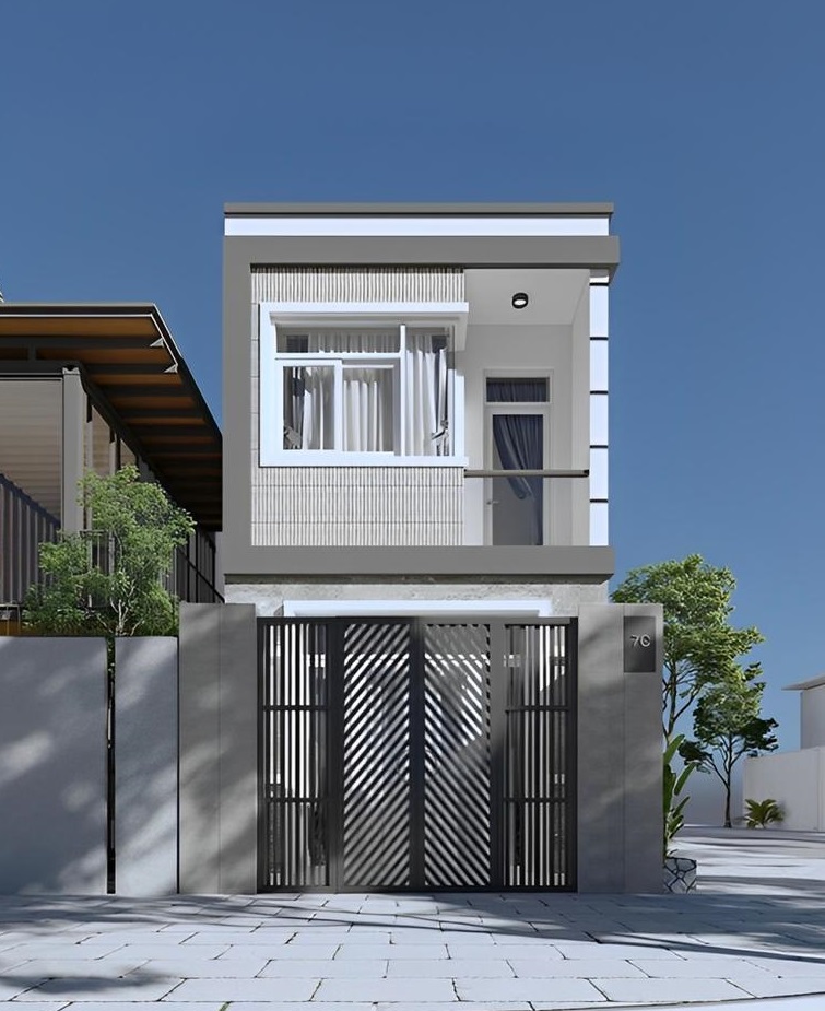 Nhà 1 trệt 1 lầu