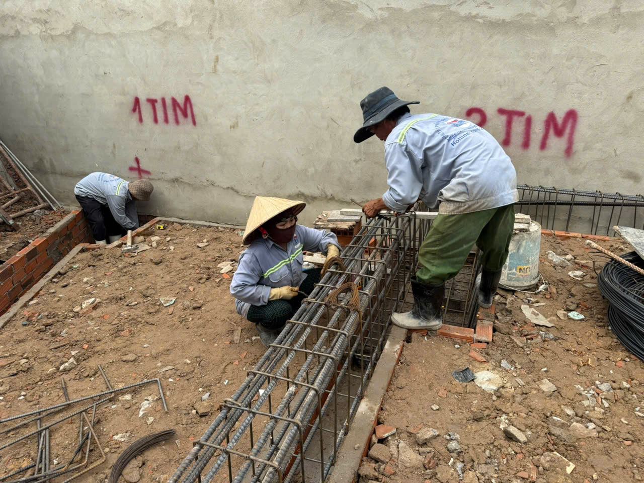 Thi công phần móng