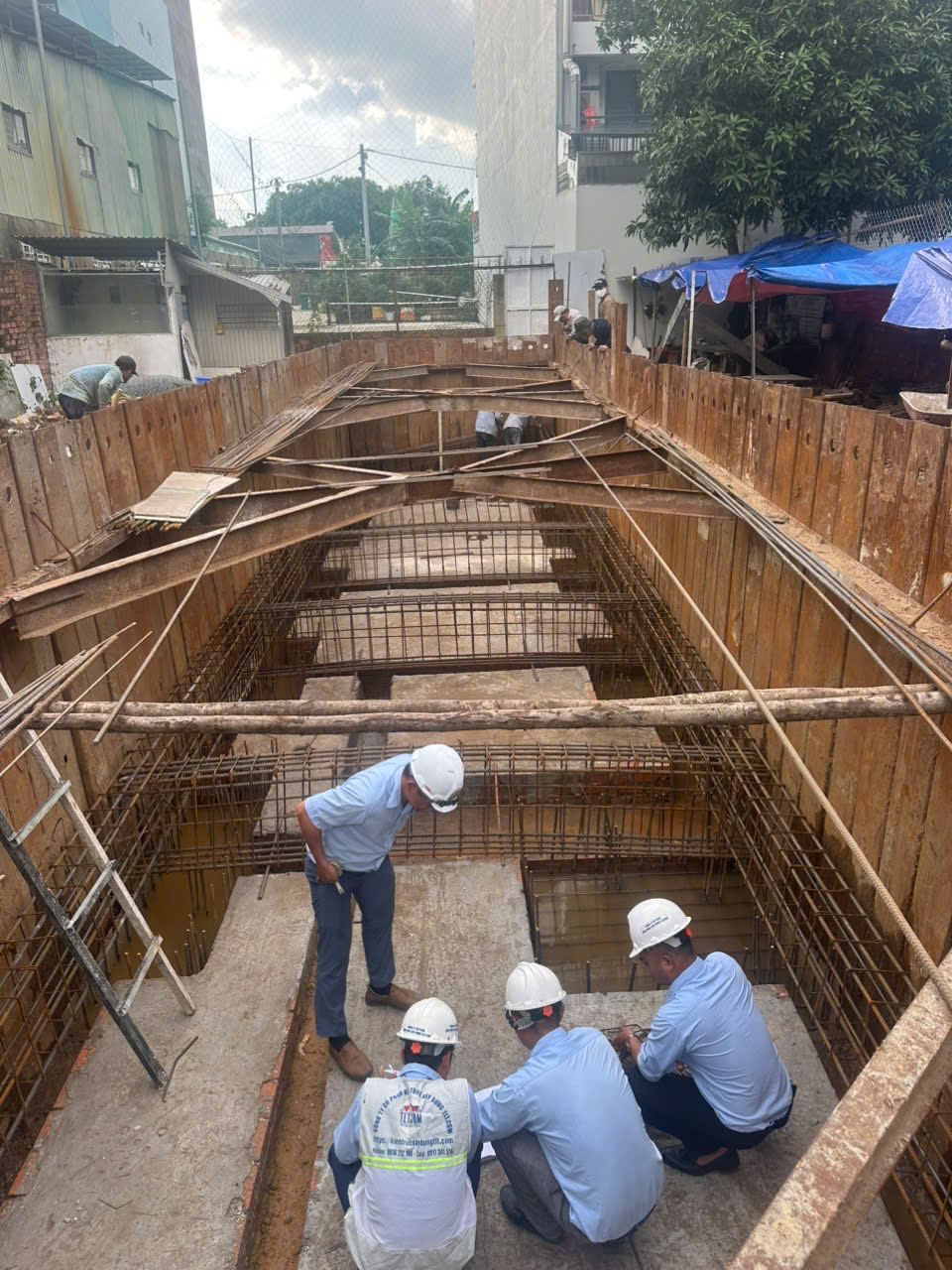 Thi công xây nhà tầng hầm