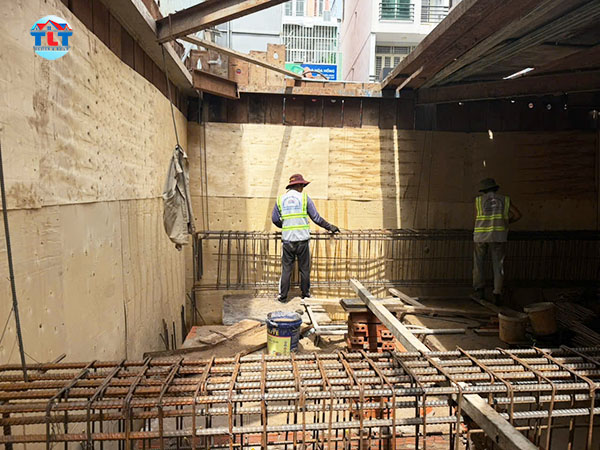 x&acirc;y nh&agrave; tầng hầm