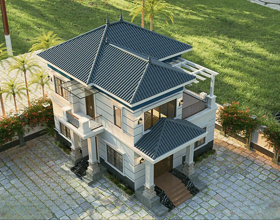 Mẫu nh&agrave; m&aacute;i Nhật