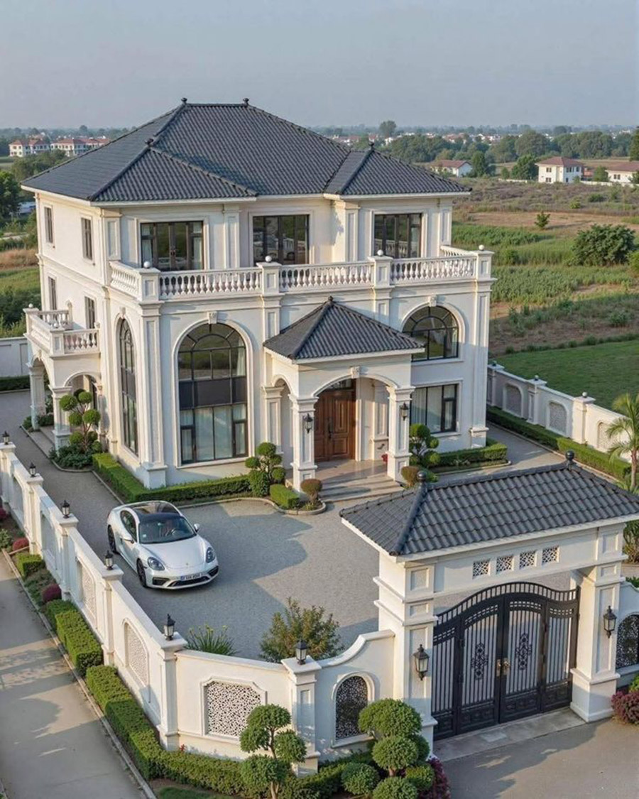 Biệt thự m&aacute;i nhật