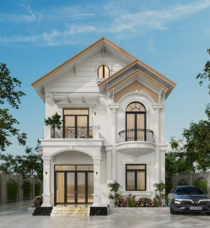 Nh&agrave; 1 trệt 1 lầu m&aacute;i th&aacute;i