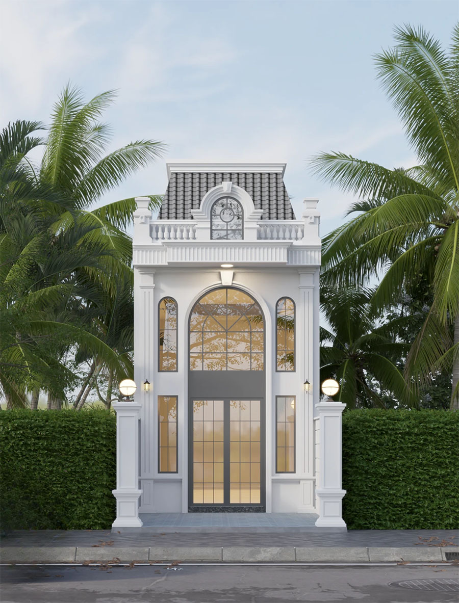 Nhà gác lửng tân cổ điển