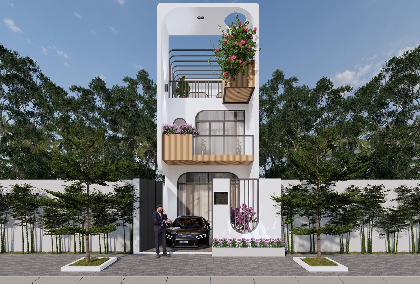 Chi ph&iacute; x&acirc;y nh&agrave; 1 trệt 1 lầu 5x10m