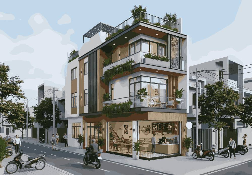 nhà ở kết hợp kinh doanh