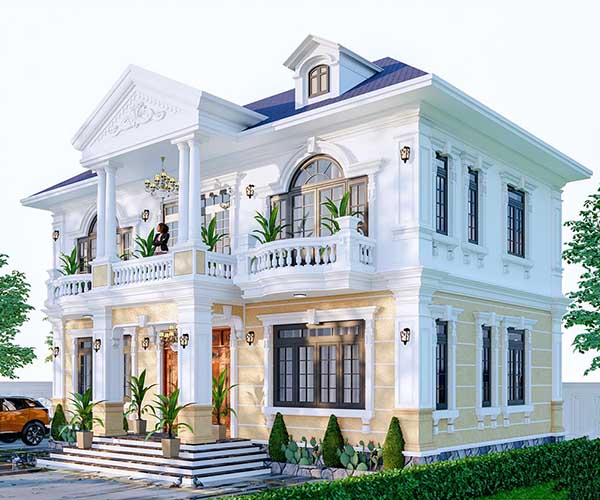 Dịch vụ thiết kế thi công biệt thự đẹp