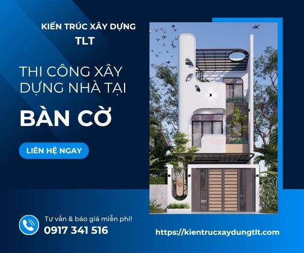 Báo Giá Xây Nhà Trọn Gói Phường Bàn Cờ 2025 – Trọn Gói Từ 4.8 Triệu/m²