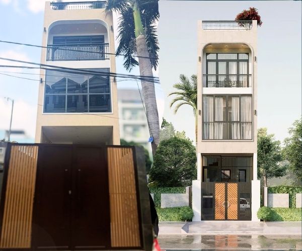 Công Trình Nhà Phố Có Tầng Hầm Tại Thủ Đức | Thi Công Trọn Gói TP.HCM