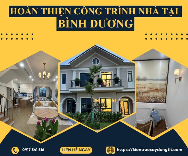 Hoàn Thiện Nhà Tại Bình Dương Xây Nhà Chìa Khóa Trao Tay