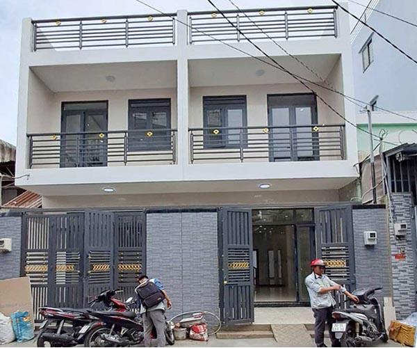 Bàn giao nhà 1 trệt 1 lầu 1 tum tại Bình Tân
