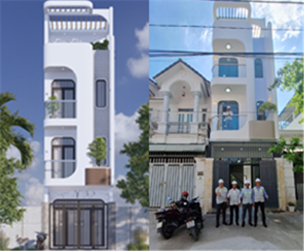 Bàn giao căn nhà phố trọn vẹn cho gia chủ tại Quận 12