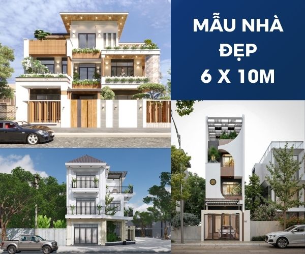 Top 7+ Mẫu Nhà 6x10m Đẹp 2025 | Xây Nhà Trọn Gói TLT Uy Tín