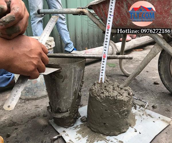Cách kiểm tra độ sụt bê tông chính xác nhất!