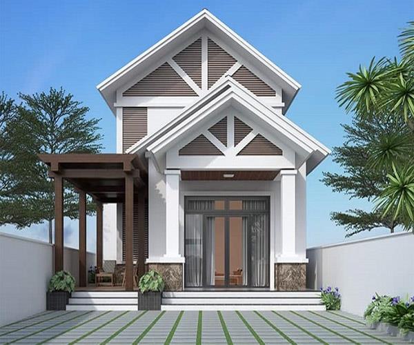 Chi phí xây nhà cấp 4 thiết kế 2 phòng ngủ với mức giá tối ưu