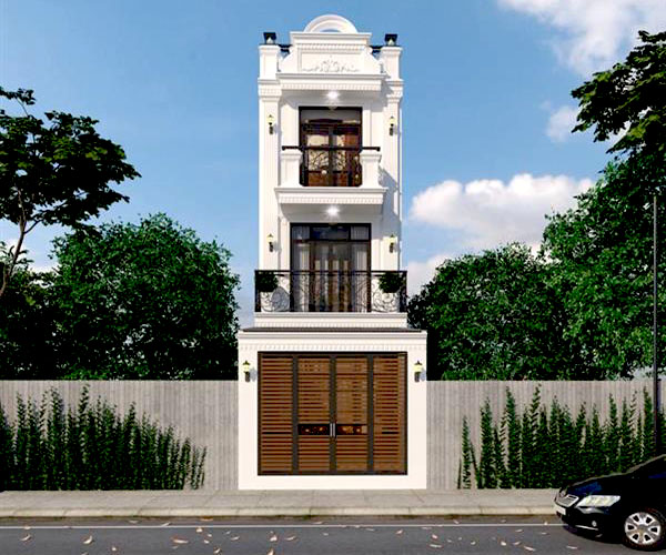 Khởi công nhà 3 tầng Tân Cổ Điển của chị Vân Thủ Đức