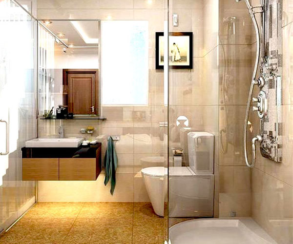 Gợi ý thiết kế nhà vệ sinh nhỏ đủ tiện nghi