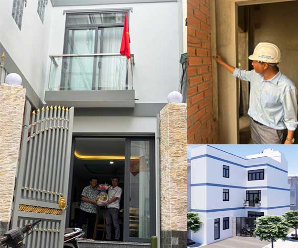 BÀN GIAO DỰ ÁN "SỬA CHỮA - NÂNG TẦNG - XÂY MỚI" CỦA NHÀ BÁC CHIẾN TẠI QUẬN 10 