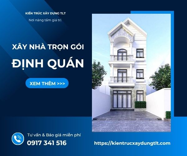 Xây Nhà Trọn Gói Tại Định Quán – Giải Pháp Hoàn Hảo Cho Ngôi Nhà Mơ Ước