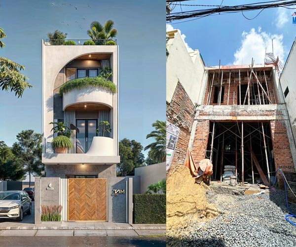 Tại sao nên chọn mẫu nhà 1 trệt 2 lầu 5x12m?