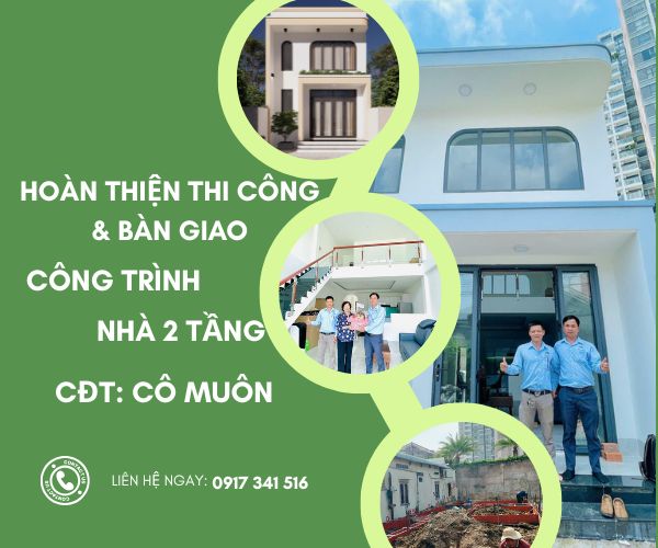 Bàn Giao Nhà 2 Tầng cô Muôn  Tại Thủ Đức – Xây Nhà Trọn Gói Cùng TLT Uy Tín, Đúng Tiến Độ