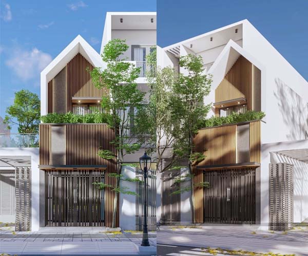 Thiết Kế Nhà 1 Trệt 2 Lầu 3x12m – Tận Dụng Mọi Ngóc Ngách Hiệu Quả