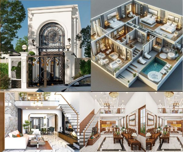 Mẫu Nhà Gác Lửng Đẹp 2025 – Từ Nhà Cấp 4 Đến Biệt Thự