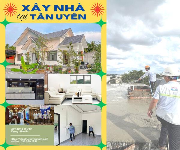 Xây nhà trọn gói tại TP Tân Uyên – TLT kiến tạo tổ ấm hoàn mỹ