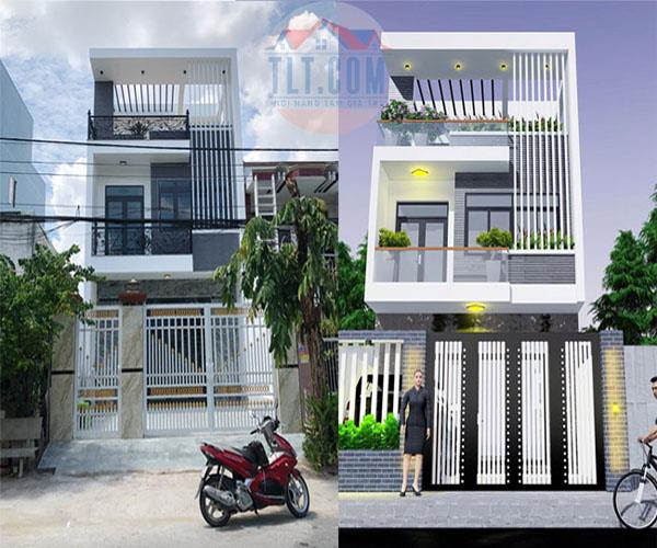 Bàn giao công trình xây dựng nhà TP Tân An – Long An - Chị Tuyết 