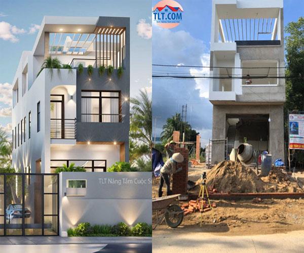 Bàn giao công trình xây nhà trọn gói – Anh Trí Quận 9