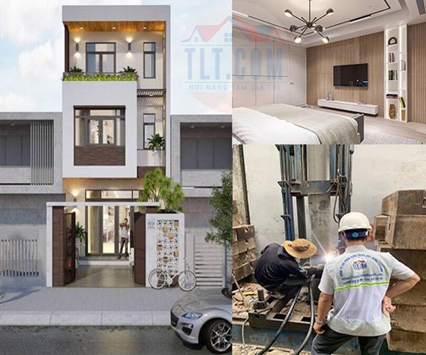 Khởi công công trình xây nhà trọn gói – Anh Huy Tân Phú