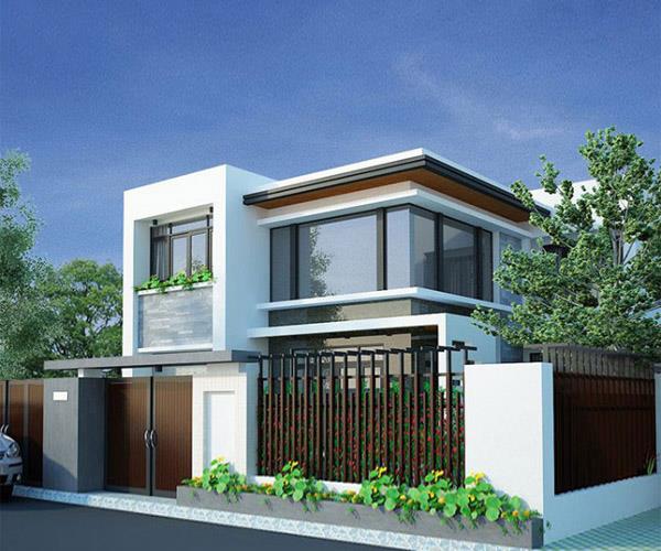 Mẫu nhà 1 trệt 1 lầu đẹp năm 2025