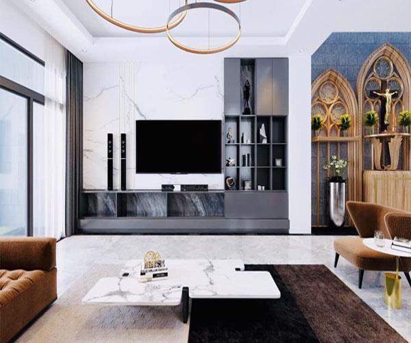 Mẫu nhà phố 1 trệt 3 lầu 5*20 sang trọng