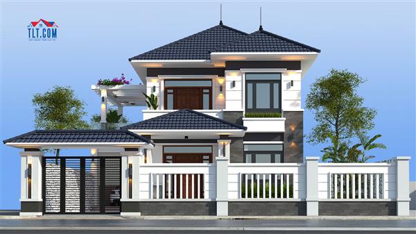 Mẫu nhà đẹp theo phong cách hiện đại