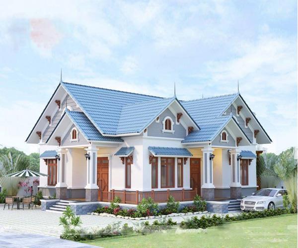 Mẫu nhà mái thái vùng ngoại ô gây ấn tượng mạnh